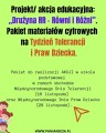 Dzień tolerancji + prawa dziecka- akcja w SP- materiał edukacyjny w formie cyfrowej  1
