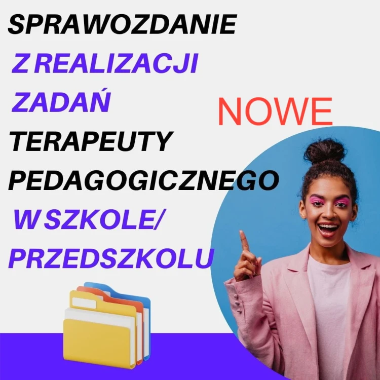 sprawozdanie terapeuty pedagogicznego