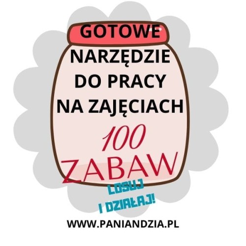 Gotowe pomysły na zabawy na zajęcia specjalistyczne- materiał edukacyjny w formie cyfrowej 