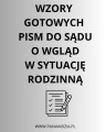 Wzory pism do sądu- materiał edukacyjny w formie cyfrowej 1