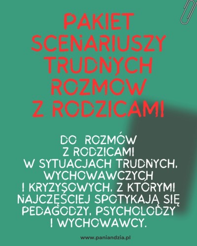 Trudne rozmowy z rodzicami- pakiet wsparcia- materiał edukacyjny w formie cyfrowej 
