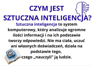 Sztuczna inteligencja- gazetka- materiał edukacyjny w formie cyfrowej 