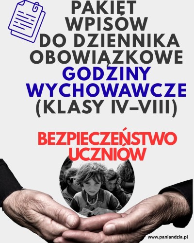 Bezpieczne zachowanie się w sytuacjach zagrożeń- GODZINY WYCHOWAWCZE- materiał edukacyjny w formie cyfrowej 