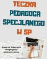 Teczka pedagoga specjalnego w SP- materiał edukacyjny w formie cyfrowej  1