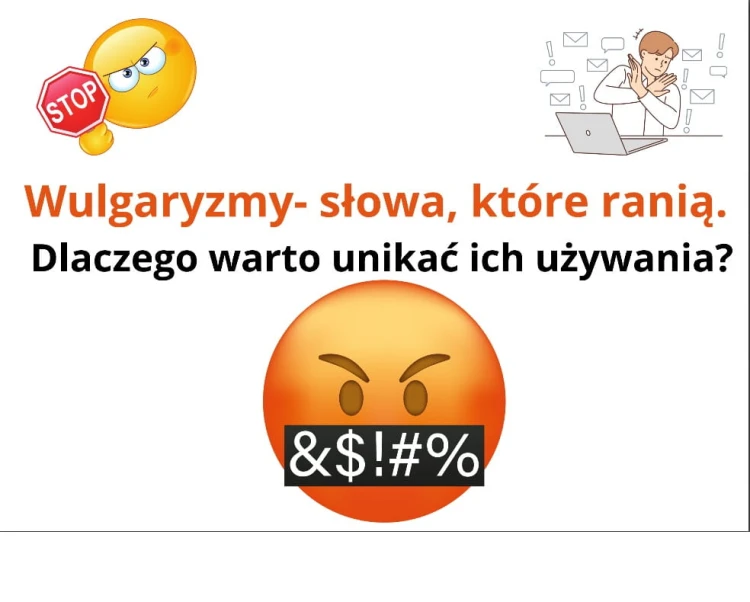 wulgaryzmy profilaktyka gazetka szkoła