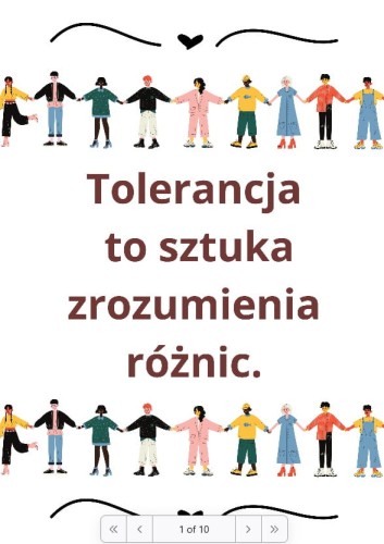 tolerancja gazetka szkoła