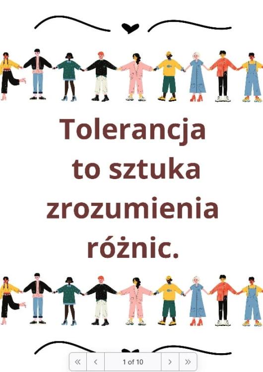 tolerancja gazetka szkoła