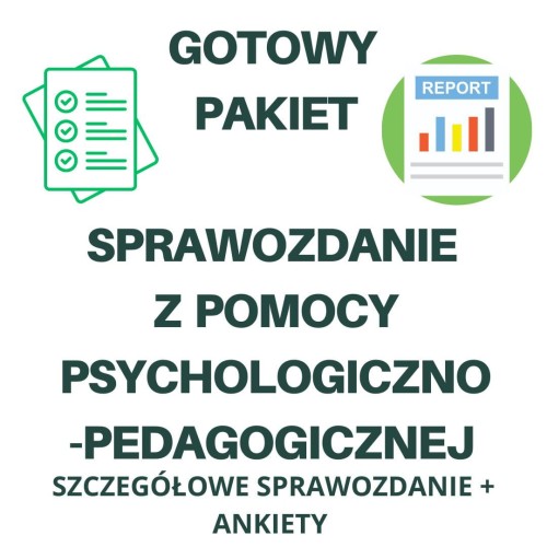 sprawozdanie z pomocy psychologiczno-pedagogicznej