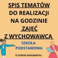 SP WPISY DO DZIENNIKA NA GODZINĘ Z WYCHOWAWCĄ- materiał edukacjny w formie cyfrowej 1