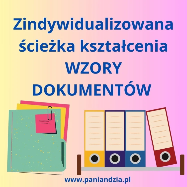 zindywidualizowana ścieżka kształcenia dokumenty