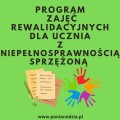 PROGRAM ZAJĘĆ REWALIDACYJNYCH N. SPRZĘŻONA- materiał edukacyjny w formie cyrowej  1