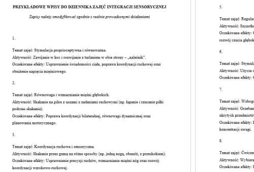 DZIENNIK INTEGRACJI SENSORYCZNEJ WPISY.jpg