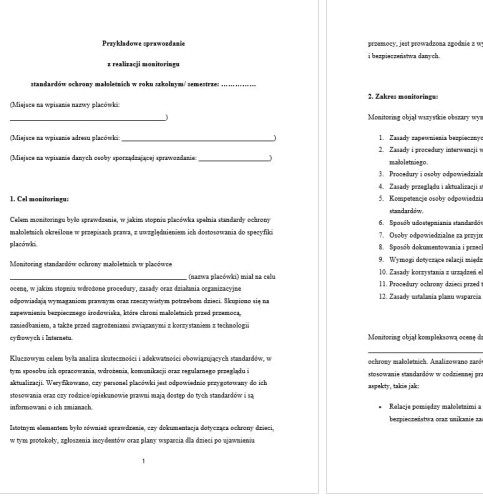 SPRAWOZDANIE STANDARDY OCHRONY PRZEDSZKOLE ŻŁOBEK SZKOŁA.jpg