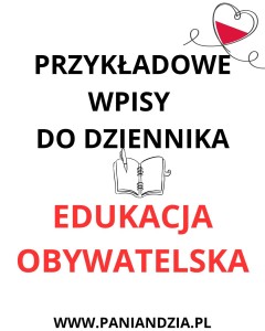 Dziennik- EDUKACJA OBYWATELSKA- materiał edukacyjny w formie cyfrowej. 