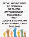 Działania/ wpisy godzina wychowawcza/ zajęcia z pedagogiem 25-26- materiał edukacyjny w formie cyfrowej  1