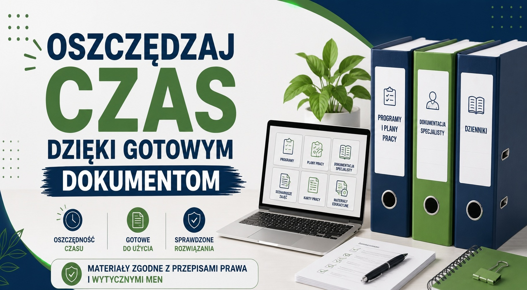 Oszczędzaj czas dzięki gotowym dokumentom