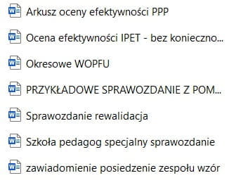 podsumowanie semestru pedagog specjalny wzory.jpg